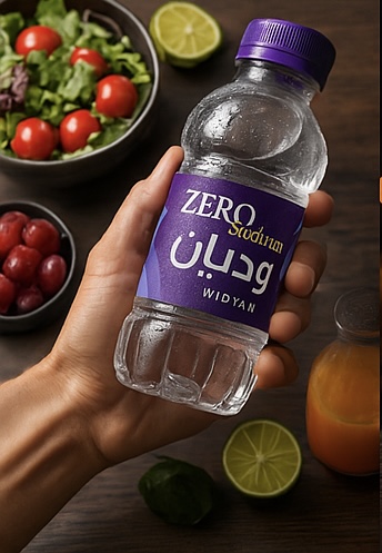 زجاجة مياه وديان